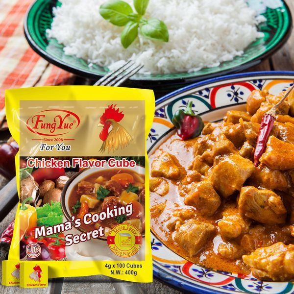 FungYue Chicken Flavor Bouillon Cubes Seasoning 400g Seasoning Supplier Halal